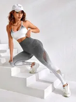 Comprar Conjunto Leggings Push Up + Top Importado Shein