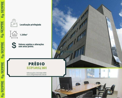 Imagem 1 de 27 de Prédio Para Alugar, 1.249 M² E 102 Vagas - Estoril - Belo Horizonte/mg - Pr0009