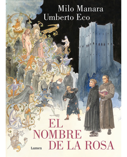 Libro El Nombre De La Rosa. Novela Grafica