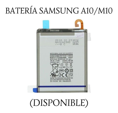 Batería Samsung Galaxy A10, M10, A750