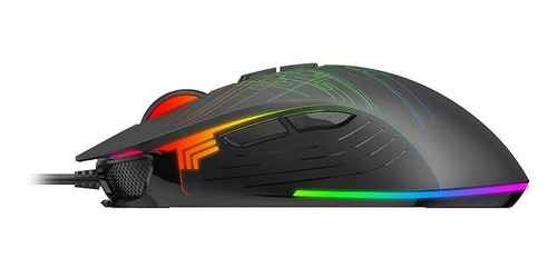 Mouse Gamer Rgb 4800dpi 7 Botones Programable Havit Ms1019