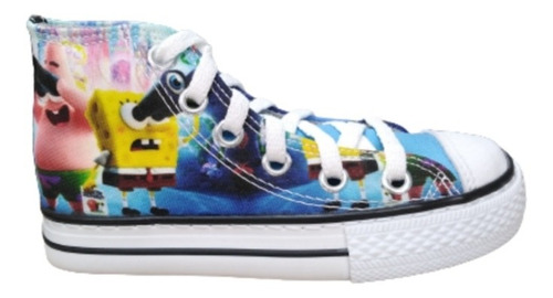 Tenis De Bob Esponja Y Patricio Bota Colores Niña Niño