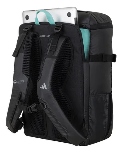 Mochila adidas Mercedes Amg Petronas F1 Negra Solo Deportes