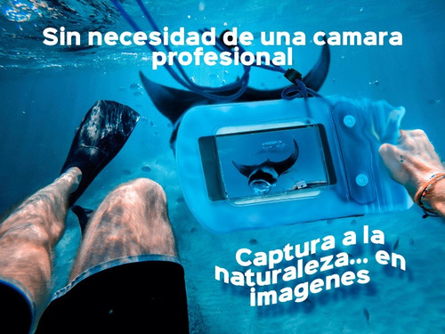 Bolsa Contra Agua Con Triple Sello Para Smartphone Hermetica
