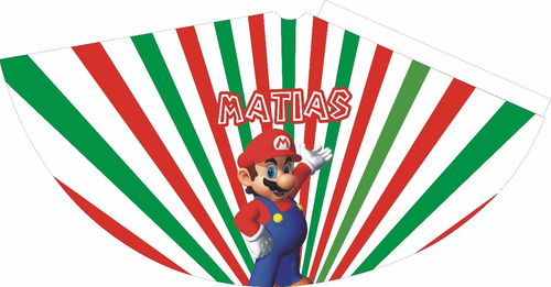 Super Mario Bross Kit Imprimible Personalizado