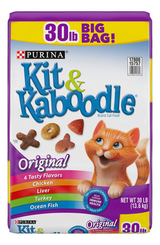 Purina Kit & Kaboodle Alimento Para Gato 13.6 Kg