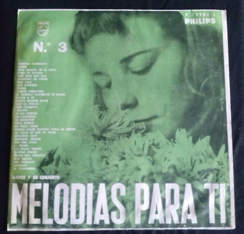 Lp Andre Y Su Conjunto Melodias Para Ti N° 3 (2)