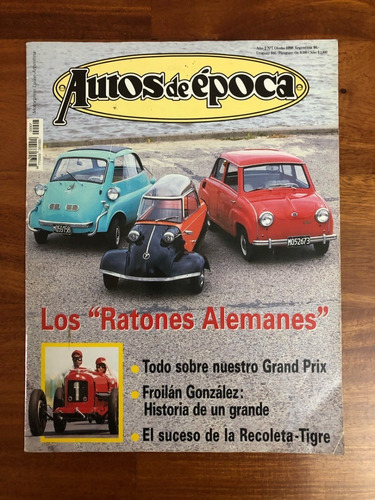 Revista Autos De Época N°7 Ratones Alemanes En Olivos - Zwt