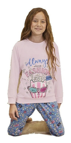 Pijama Invierno Nena So Fashion De So Pink 11604