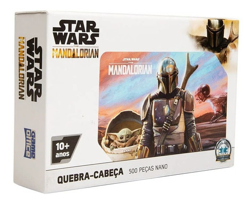 Quebra Cabeça Star Wars The Mandalorian 500 Peças Toyster