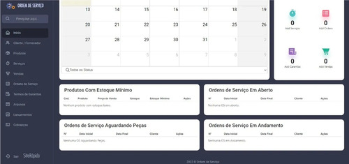 Script Php - Sistema Web Para Ordem De Serviço
