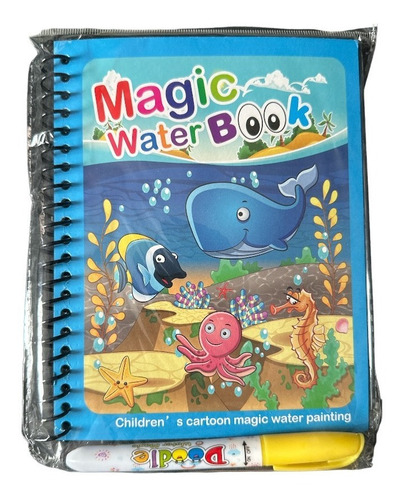 Libro De Agua Mágico Para Colorear