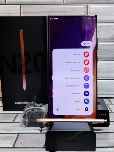 Samsung Galaxy Note20 Ultra 5g 256 Gb Bronce Místico 12 Gb Ram (Usado)