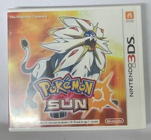 Pokemon Sun Juego 3ds Cerrado