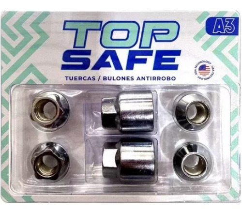 A3 Bulones Antirrobo Ford/honda/chevrolet - Top Safe