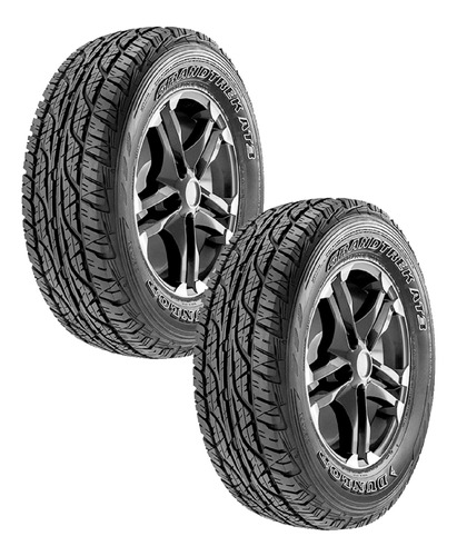 Paquete 2 Llantas 255/70r16 Dunlop Grandtrek At3 111t