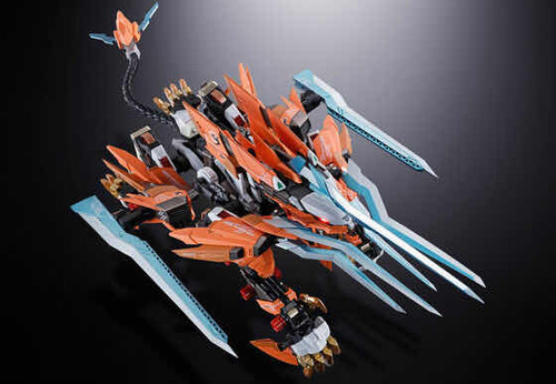 Chogokin Zoids Rz-041 Liger Zero Con Set De 3 Armaduras