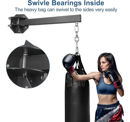 Saco de boxeo para pared sale