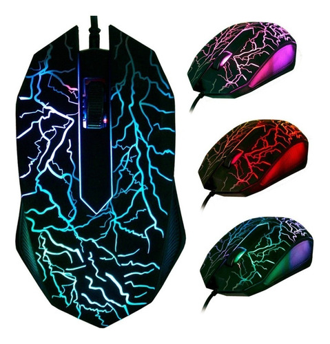 Mouse Optico  Gamer Usb A30 Retroiluminado 