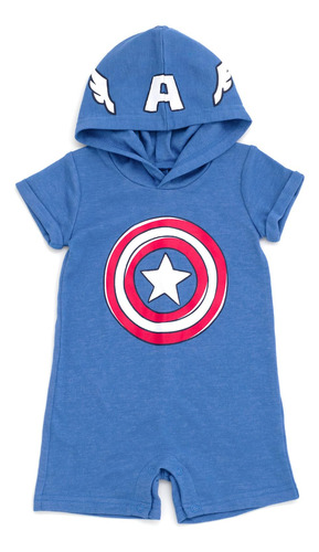 Marvel Avengers Capitán América Infantil Bebé Niños Cosplay