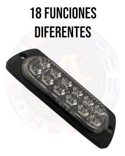 Plafon Tipo Modulo Con 12 Leds Y 18 Funciones Diferentes