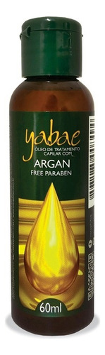 Óleo De Tratamento Capilar Com Argan 60ml - Yabae