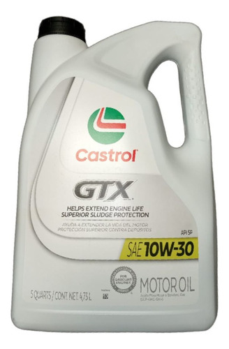Aceite Castrol Gtx 10w-30 Botella 4.73l