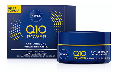 Nivea Face Q10 Power Crema Noche Antiarrugas [50 Ml]