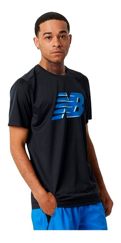 Camiseta New Balance Graphic Accelerate Short Sleeve