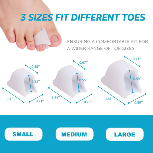 Corrector De Dedo Del Pie Tipo Martillo - Férula Del Dedo