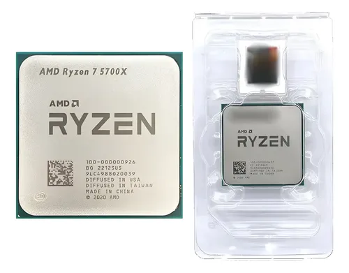 Processador Amd Ryzen 7 5700x 8 Núcleos E 4.6ghz Am4 Oem