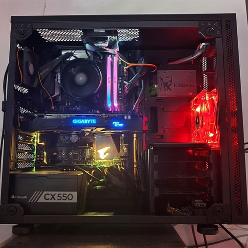 Computador Gamer Ryzen 5 3600 Gtx1080 8gb 16gb Ram Ssd 480gb