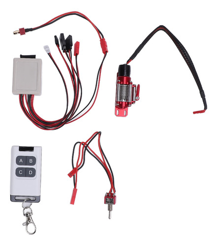 Control Remoto Rc Metal Winch Para Maqueta De Vehículo A Esc