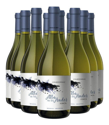 Promo Vino Alba En Los Andres Chardonnay 750 X 12