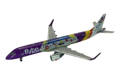 Avion A Escala (1:400) Flybe ''kids And Teens'', Embraer 195