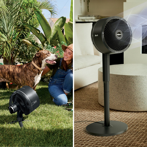 Ventilador Flexbreeze Inalámbrico Y Cable - Shark - Fa200laa Na Negro Negro Plástico 3