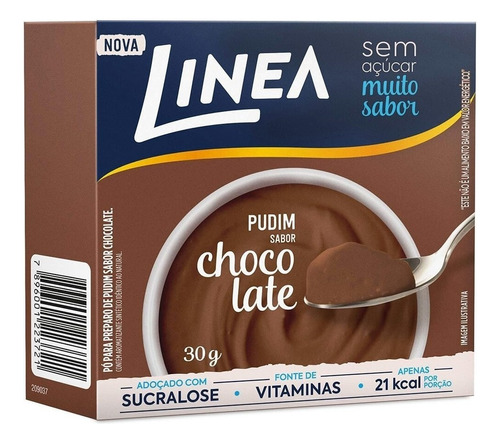 Pudim Zero de Chocolate Linea 30g