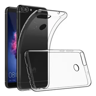 Funda Transparente Uso Rudo Huawei P Smart + Mica De Cristal