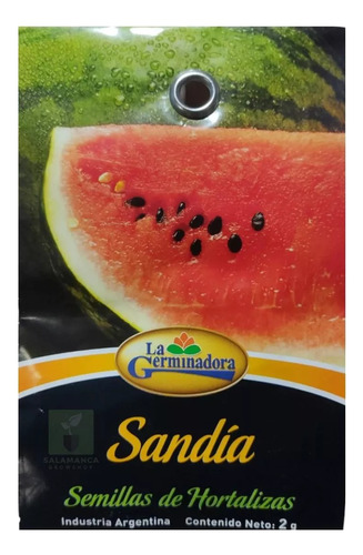 Semilla De Sandía Sobre Huerta Hidroponia