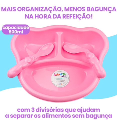 Kit Babador Porta Migalha Infantil Completo+copo+prato+colhe