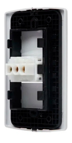 Llave De Luz Armada De 1 Punto Sica Life 1 Modulo Blanco