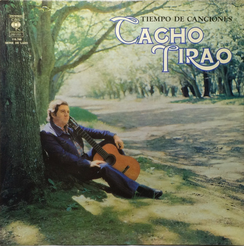 Vinilo Cacho Tirao Tiempo De Canciones Lp Argentina 1977