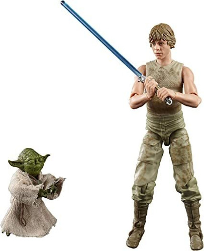 Star Wars The Black Series Figuras De Luke Skywalker Y Yoda