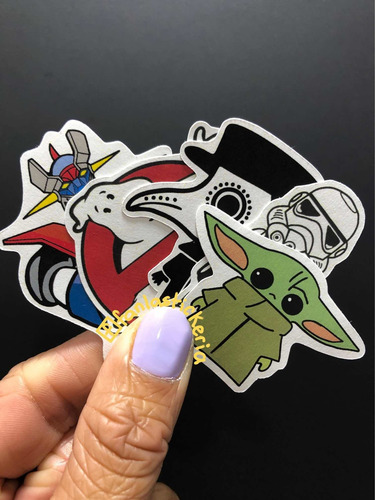 Imagen 6 de 10 de 105 Calcomanías, Stickers De Anime,comics,series Y Más.