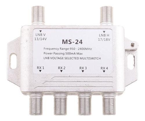 Multiswitch 2x4 2/4 2 Lnb Satellite Multiswitch 4 Receptores