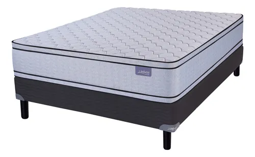 Colchón Inducol Espuma Arlene Azul 2 Plazas 190x140x29cm Eh Color Azul Claro