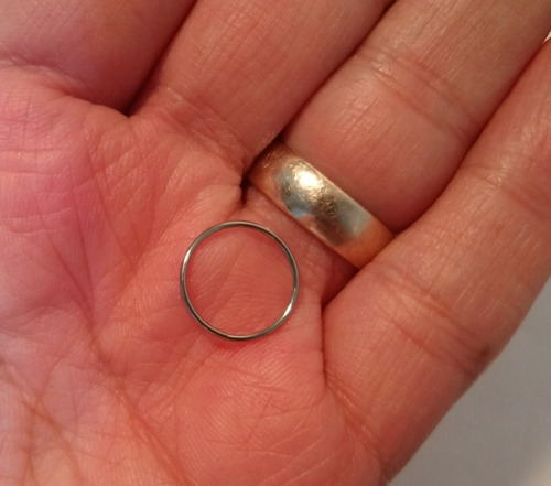 Imagem 4 de 5 de 1000 Argolas Em Aço Inox Para Montagem De Lustres 12mm