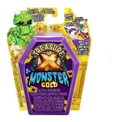 Treasure X - Mini Monster Gold Surpresa - Candide
