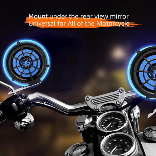 Altavoces De Motocicleta Bluetooth Sistema De Radio Impermea