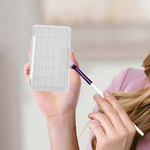 Paleta De Batons Vazia De 2 Peças: Pó De Sombra Diy De 24 Gr